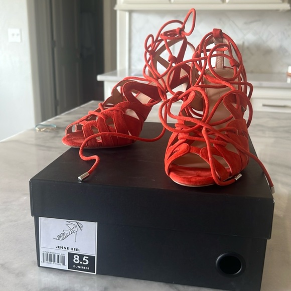 Banana Republic Jennie Heel in Dune Red size 8.5 - Picture 1 of 7
